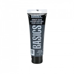 Acrylique Liquitex Basics - 118ml : noir d'ivoire