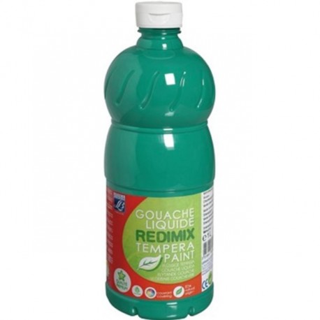 Gouache liquide Lefranc Bourgeois 1L - Vert émraude