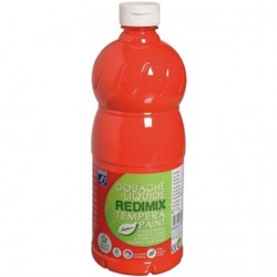 Gouache liquide Lefranc Bourgeois 1L - Vermillon
