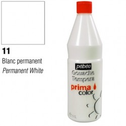 Gouache Primacolor 1L : Blanc Permanent
