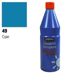 Gouache Primacolor 1L : Cyan