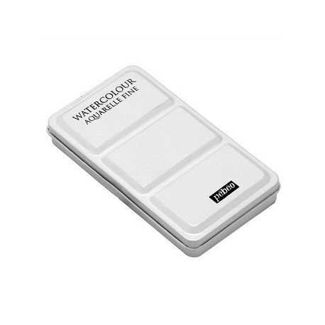 Boite aquarelle fine 12 demi godets- Pébéo