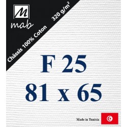Châssis Entoilé Format : F25   81x65