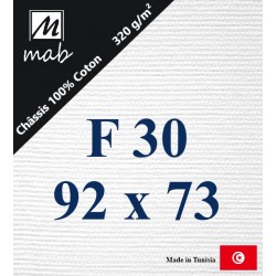 Châssis Entoilé Format : F30   92x73