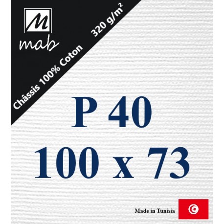 Châssis Entoilé Format Paysage P40 : 100x73