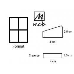 Châssis Entoilé Format Marine M50 : 116x73