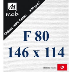 Châssis Entoilé Format : F80   146x114