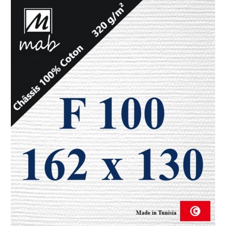 Châssis Entoilé Format : F100   162x130