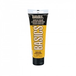 Acrylique Liquitex Basics - 118ml : oxyde jaune