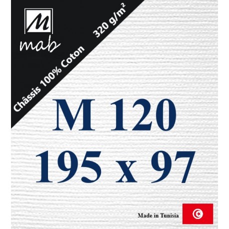 Châssis Entoilé Format Marine M120 : 195x97