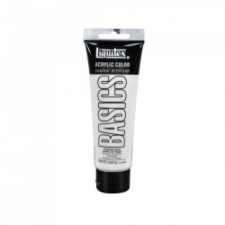 Acrylique Liquitex Basics - 118ml : titane blanc
