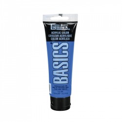Acrylique Liquitex Basics - 118ml : teinte bleu céruléen