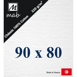 Châssis Entoilé Format 90 x 80