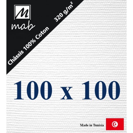 Châssis Entoilé Format 100x100