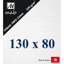 Châssis Entoilé Format 130x80