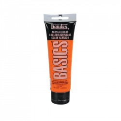 Acrylique Liquitex Basics - 118ml : Cadmium Orange Hue