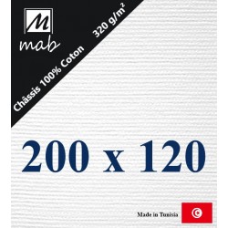 Châssis Entoilé Format 200x120