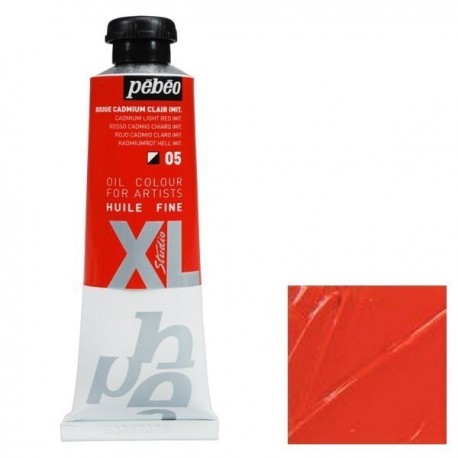 Peinture à l'huile Fine Studio XL - 37ml - ROUGE CADMIUM CLAIR IMIT.