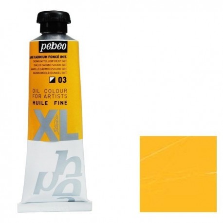 Peinture à l'huile Fine Studio XL - 37ml - Jaune cadmium foncé imit.