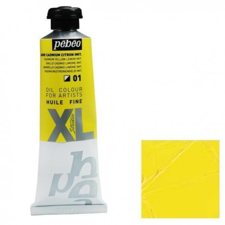 Peinture à l'huile Fine Studio XL - 37ml - JAUNE CADMIUM CITRON IMIT.
