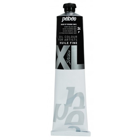 Peinture à l'huile Fine Studio XL - 200ml - NOIR IVOIRE IMIT