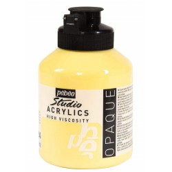 Studio Acrylics Pébéo - 500ml - Jaune de Naples Imitation
