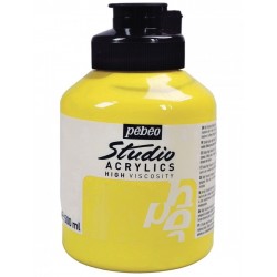 Studio Acrylics Pébéo - 500ml - jaune primaire