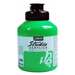 Studio Acrylics - 500ml - Vert de Cadmium