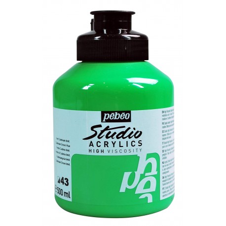 Studio Acrylics - 500ml - Vert de Cadmium