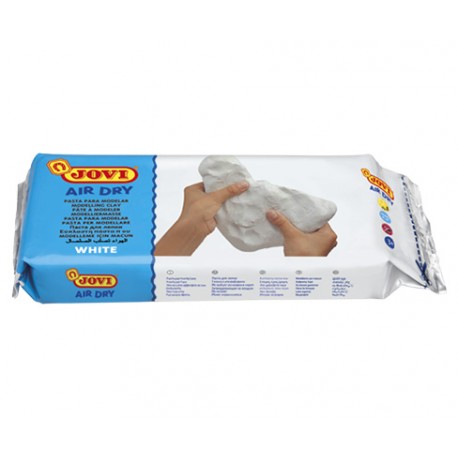 Pâte Autourcrissante à l'air pâte de 500gr blanc - Jovi