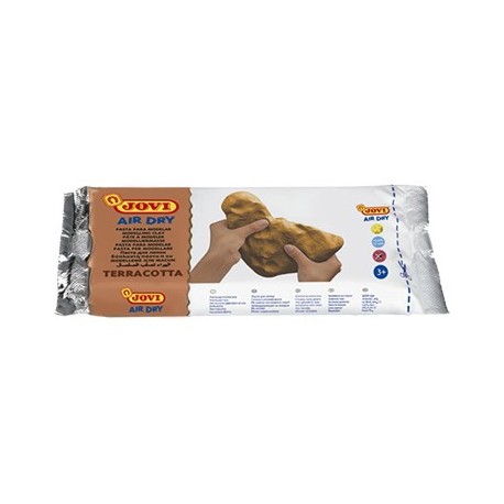 Pâte Autourcrissante à l'air pâte de 250g terracotta - Jovi