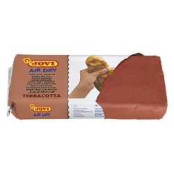 Pâte Autourcrissante à l'air pâte de 500g terracotta - Jovi
