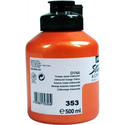 Studio Acrylics - 500ml - Orange Jaune Iridescent