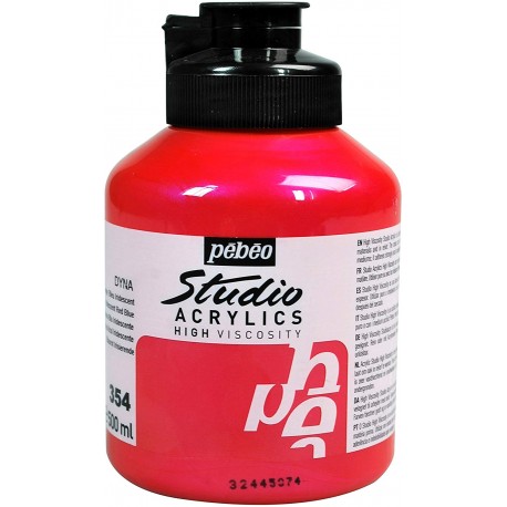 Studio Acrylics - 500ml - Rouge Bleu Iridescent