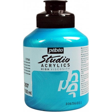 Studio Acrylics - 500ml - Bleu Vert Iridescent