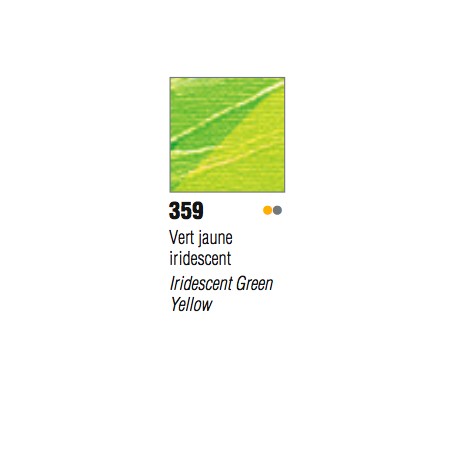 Studio Acrylics - 500ml - Vert Jaune Iridescent