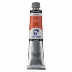 Couleurs à l'Huile 200 ml Rouge Azo Clair