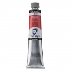 Couleurs à l'Huile 200 ml Rouge Cadmium Moyen