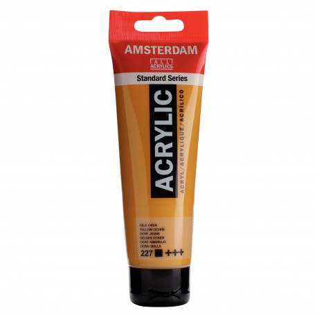 ACRYLIQUE OCRE JAUNE 120 ML