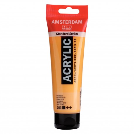ACRYLIQUE JAUNE D'OR 120 ML