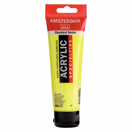 Standard Series Acrylique Tube 120 ml Jaune reflex 256