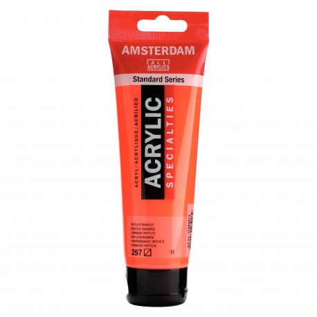 Standard Series Acrylique Tube 120 ml Orange reflex 257