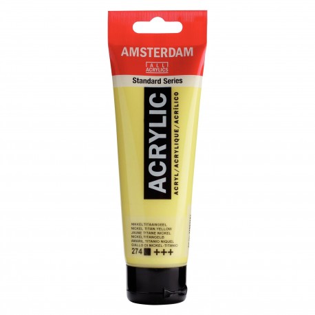 ACRYLIQUE JAUNE TITANE NICKEL 120 ML