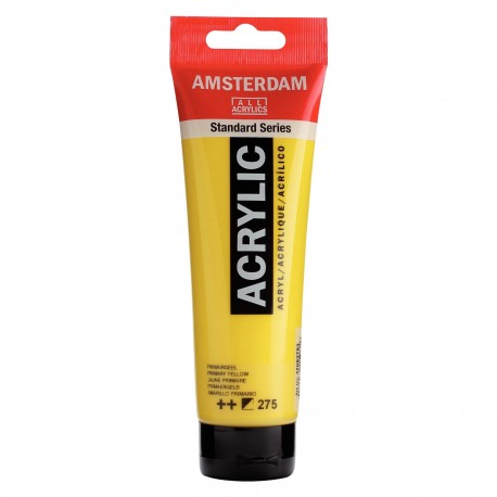 ACRYLIQUE JAUNE AZO CLAIR 120 ML