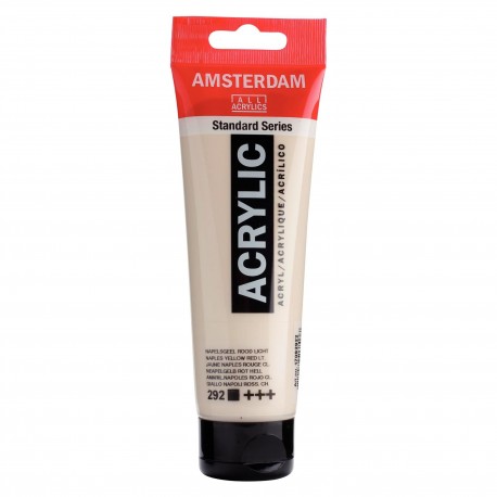 ACRYLIQUE JAUNE DE NAPLES ROUGE CLAIR 120 ML