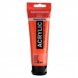 ACRYLIQUE VERMILLON 120 ML
