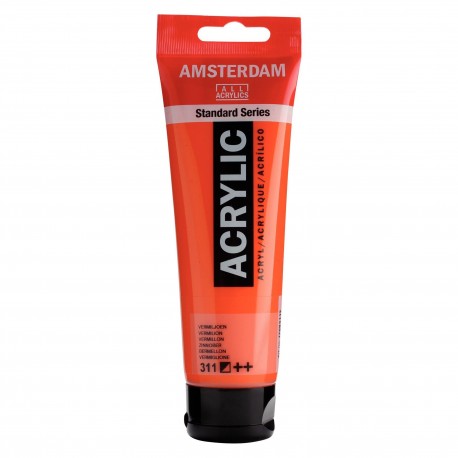 ACRYLIQUE VERMILLON 120 ML