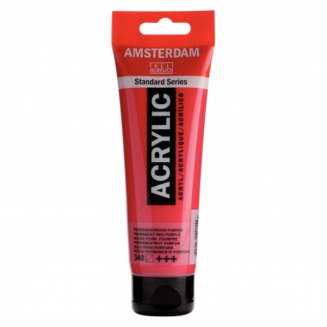 ACRYLIQUE ROUGE PERM. POURPRE 120 ML