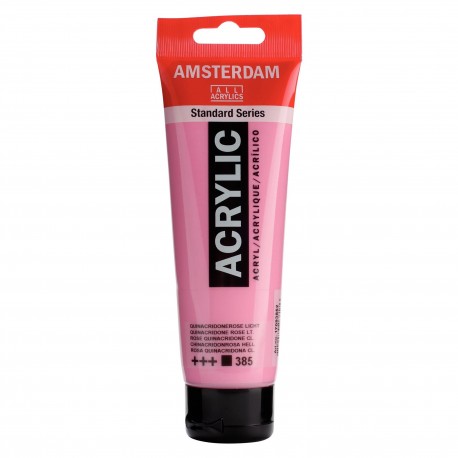 ACRYLIQUE ROSE QUINACRIDONE CLAIR 120 ML
