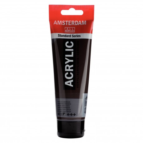 ACRYLIQUE BRUN VAN DYCK 120 ML